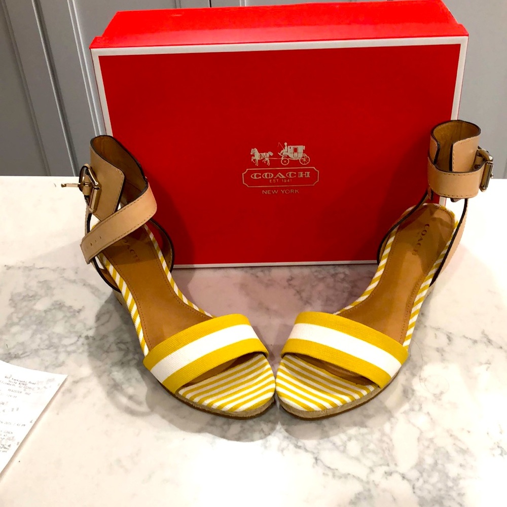 Coach Helen Wedge 7.5 Women’s NWB